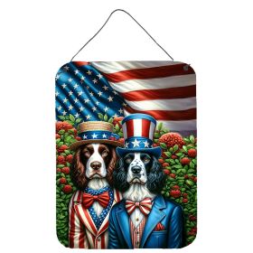 NEW All American English Springer Spaniel Wall or Door Hanging Prints Aluminum Metal Sign Kitchen Wall Bar Bathroom Plaque Home Decor Front Door Plaqu