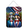 NEW All American Saluki Wall or Door Hanging Prints Aluminum Metal Sign Kitchen Wall Bar Bathroom Plaque Home Decor Front Door Plaque, 12x16