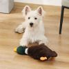 Plush Mallard Duck Dog Toy Plush Squeaky Dog Toy Crinkle Dog Toy Cute Duck Pet Toy for Small Medium-Large Pets Stuffed Animal Toy for Biting Training