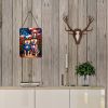 NEW All American Shiba Inu Wall or Door Hanging Prints Aluminum Metal Sign Kitchen Wall Bar Bathroom Plaque Home Decor Front Door Plaque, 12x16
