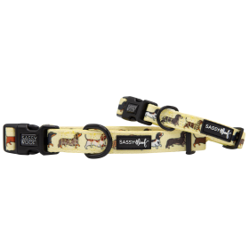 Sassy Woof Dog Collars (Color: Doxie Delight, size: SMALL)