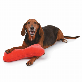 ZA Mega Color Plush Bone 16.5In (Color: RED)