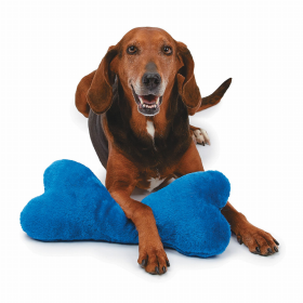 ZA Mega Color Plush Bone 16.5In (Color: BLUE)