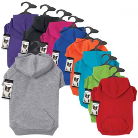 Zack & Zoey Basic Hoodie (Color: RED, size: XL)