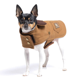 Canyon Working Dog Coat (Color: brown, size: XXS)