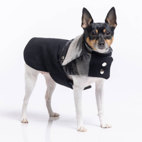 Ranch Dog Coat (Color: Smoked Charcoal, size: XXS)
