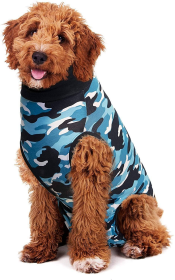 Suitical Dog Recovery Suits (Color: PINK CAMO)
