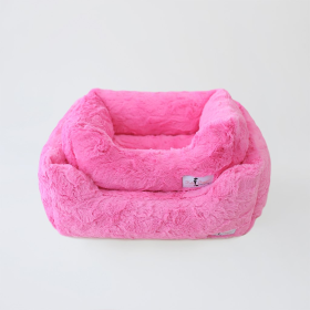 Bella Dog Bed (Color: Fuchsia, size: SMALL)