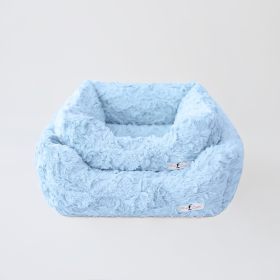 Bella Dog Bed (Color: Baby Blue, size: Large)