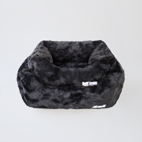 Bella Dog Bed (Color: Black, size: Large)