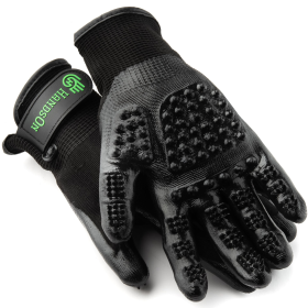 HandsOn Gloves (Color: Black, size: SMALL)
