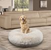 Long Fur Bagel Bed - Blondie