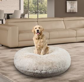 Long Fur Bagel Bed - Blondie (size: Small Size (S))
