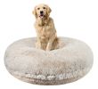 Long Fur Bagel Bed - Blondie