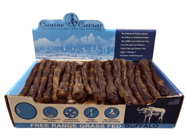 Canine Caviar Buffalo Jerky (Choices: California Rolls - 6" (pc))
