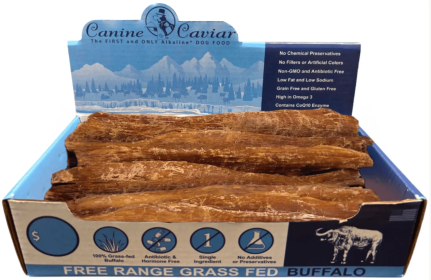 Canine Caviar Buffalo Jerky (Choices: Paddywack 12" (pc))