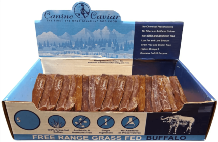 Canine Caviar Buffalo Jerky (Choices: Paddywack - 6" (pc))
