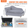 Plush Velvet Dog Couch