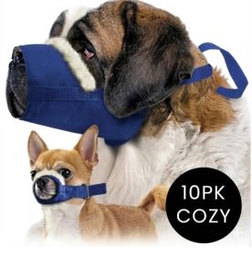 Gentle‑Fit Dog Muzzle (Pack of: 12, sizes-XXS / 5XL)