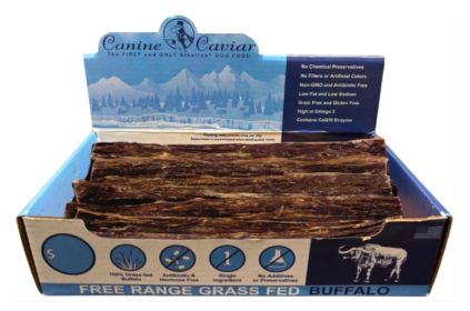 Buffalo Dog Jerky Flats (size: 12")