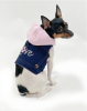 DCNY-Denim Hoodie Dog Harness – Street Style Edition