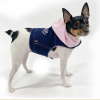 DCNY-Denim Hoodie Dog Harness – Street Style Edition