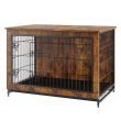 VEVOR Wooden Dog Crate Furniture with Removable Tray (size: 38.6" x 25.6" x 26.8")
