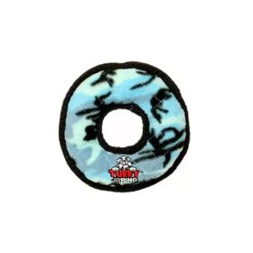 Tuffy Ring Dog Toy (Color: Blue & Camo - S)