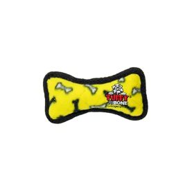 Tuffy Bone Dog Toy (Color: Yellow-Bone - S)
