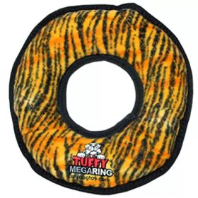 Tuffy Ring Dog Toy (Color: Tiger stripes - L)