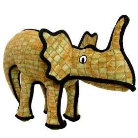 Tuffy Dinosaur Dog Toy (species: Tan - L)