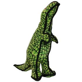 Tuffy Dinosaur Dog Toy (species: Green - L)
