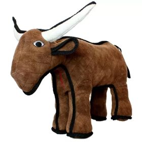 Tuffy Animal Dog Toy (species: Bull)