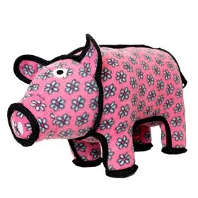 Tuffy Animal Dog Toy (species: Pink Pig)