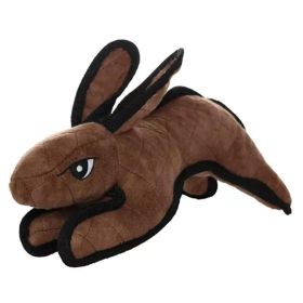 Tuffy Animal Dog Toy (species: Brown Rabbit)