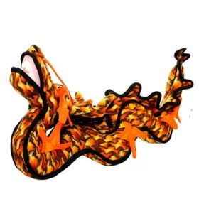Tuffy Reptile Dog Toy (species: Dragon-Orange)