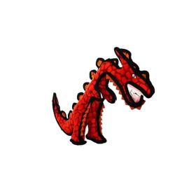 Tuffy Dinosaur Dog Toy (species: Red - S)