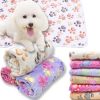 beSoft and Fluffy High Quality Pet Blanket Cute Cartoon Pattern Pet Mat Warm and Comfortable Blanket for Cat and Dogs Pet Supplies
