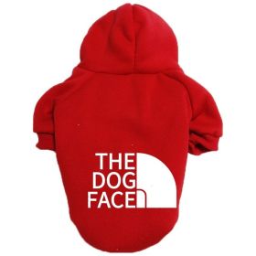 Pet Hoodie For Winter; Warm Dog Hoodie Pet Sweatshirts; Pet Clothes For Small Medium Dogs & Cats (Color: RED, size: XS)