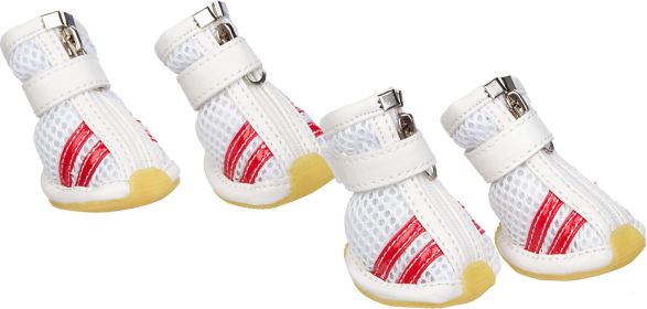 Flexible Air-Mesh Lightweight Pet Shoes Sneakers (size: SMALL)