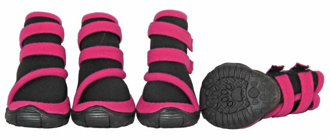 Performance-Coned Premium Stretch Supportive Pet Shoes - Set Of 4 (size: Large)