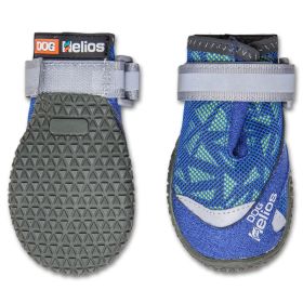 Dog Helios 'Surface' Premium Grip Performance Dog Shoes (Color: BLUE, size: SMALL)