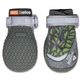 Dog Helios 'Surface' Premium Grip Performance Dog Shoes (Color: Green, size: Medium)