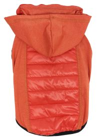 Pet Life 'Apex' Lightweight Hybrid 4-Season Stretch and Quick-Dry Dog Coat w/ Pop out Hood (Color: RED, size: X-Large)
