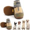 Dog Boots Breathable Dog Shoes for Small-Medium-Large Dogs; Waterproof Anti-Slip Puppy Booties Paw Protector for Hot Pavement Winter Snow Hiking with