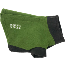 Highline Fleece Coat-Two Tone Green (size: Size 18)
