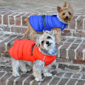 Alpine Extreme Cold Puffer Coat (Color: Orange, size: Large)