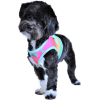 Polka Dot Choke‑Free Dog Harness – Step‑In Style