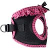 Polka Dot Choke‑Free Dog Harness – Step‑In Style