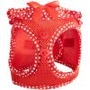 Polka Dot Choke‑Free Dog Harness – Step‑In Style
